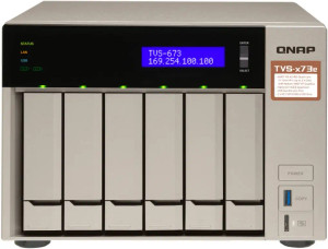 QNAp Turbo TVS-473e-8G-US 4-Bay NAS Server