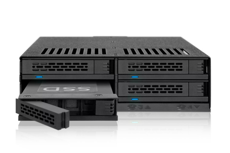 MB324TP-B | ICY DOCK | EXPRESSCAGE 4BAY 2.5 ENCL HOT SWAP CAGE