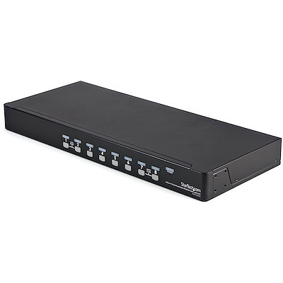 SV831DUSBUK | StarTech.com | KVM switch Rack mounting Black