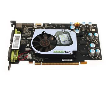PV-T84J-UDF3 | Xfx | Geforce 8600 Gt 256Mb 128-Bit Gddr3 Pci Express X16 Dual Dvi/ Hdtv/ S-Video Out/ Sli Support Video Graphics Card