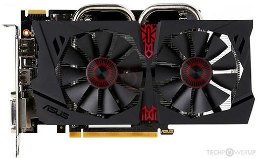 STRIX-R7370-DC2OC-4G | Asus | Amd Radeon R7 370 4Gb Gddr5 256-Bit 2X Dvi/Hdmi/Displayport Pci Express 3.0 X16 Video Graphics Card