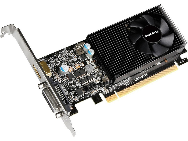 GV-N1030D5-2GL | Gigabyte | Geforce Gt 1030 2Gb Gddr5 64-Bit Hmdi Dvi-D Pci Express 3.0 X4 Video Graphics Card