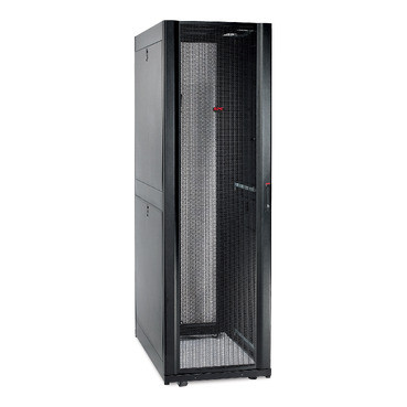 APC NetShelter SX 42U Data Center Rack with Sides and Advanced Cooling