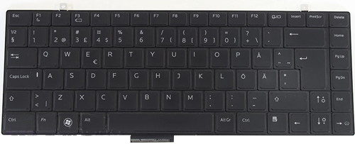 T076D - Dell Laptop Keyboard Studio Xps 13 16 Swedish/finnish