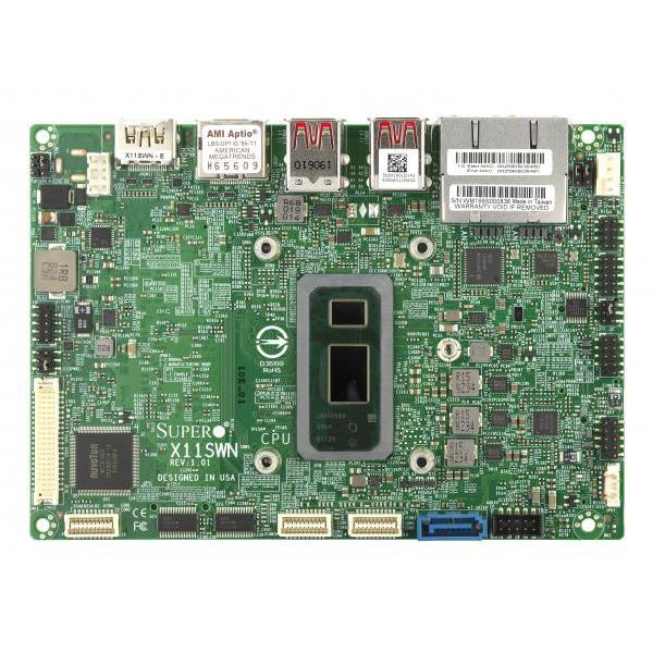 SYS-E100-9W-IA-E - SuperMicro 3.5" SBC E100 Intel Core i5-8365UE 8th Generation 64GB DDR4 Server