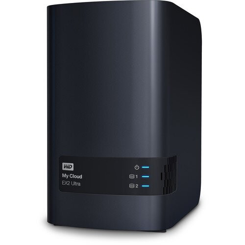 WDBVBZ0010JCH-NESN - Western Digital My Cloud Surveillance 2-Bays 1TB 2 x 500GB Hard Disk Storage NAS System