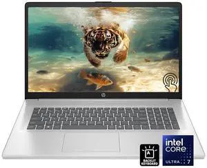 HP 17.3" HD+ 1600 X 900 Touchscreen Business Intel Core Ultra 7 255U (Beat i9-12900H) Intel AI Boost Intel Graphic 64GB DDR5 RAM 2TB SSD WiFi 6 Bluetooth 5.4 Backlit KB Webcam Windows 11 Home Silver