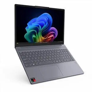 Lenovo IdeaPad Slim 3 15Q8X10 83N3004TUS 15.3" Touchscreen Copilot+ PC Notebook - WUXGA - 60 Hz - Qualcomm Snapdragon X X1-26-100 - 16 GB - 512 GB SSD - English (US) Keyboard - Luna Gray - Qualco