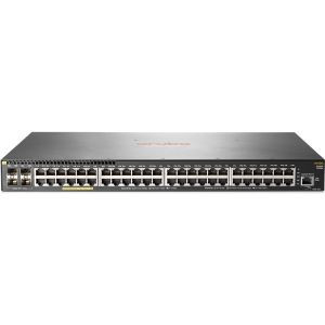 JL256AR#ABB | HP | Aruba 2930F 48-Ports 1 GbE PoE+ Rack Mountable Network Switch with 4-Ports SFP+