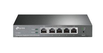 TL-R605 | TP LINK Tech Co | TP-Link SafeStream Gigabit Multi-WAN VPN Router - 5 Ports - Gigabit Ethernet Lifetime