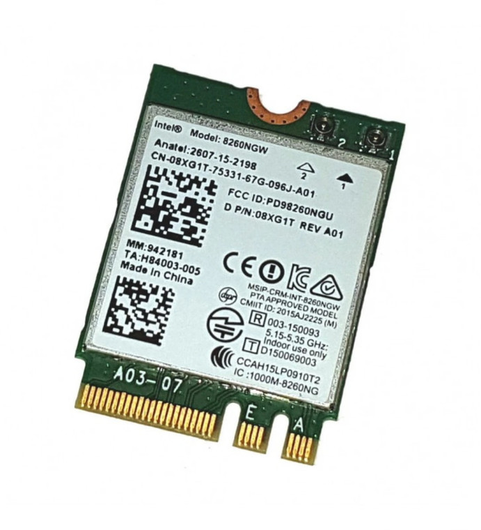 05M4TC | Dell | Latitude E5250 E5270 E5450 E5470 E5550 WLAN WiFi+Bluetooth 4.0 Card (A02)