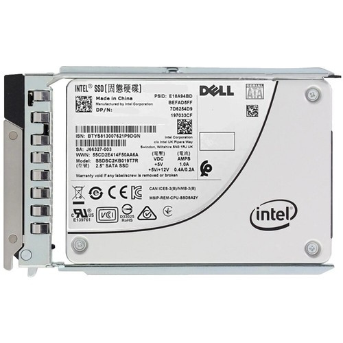 Dell 95J4V 3.84TB U.2 2.5" TLC Read Intensive PCIe 4.0 x4, NVMe SSD - Brand New