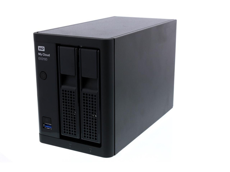 Western Digital My Cloud EX2100 WDBWAZ0040JBK NAS Server