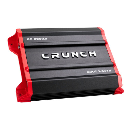 Crunch GP-2000.2 Ground Pounder 2000 Watt 2-Channel Car Audio Amplifier