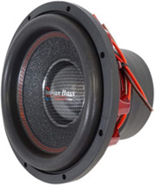 American Bass HAWK-1244 12" 1500W RMS Subwoofer - Dual 4 Ohm