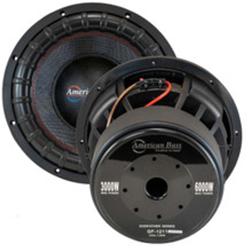 American Bass GF-1211 12" God Father 3000W RMS Subwoofer  - Dual 1 Ohm