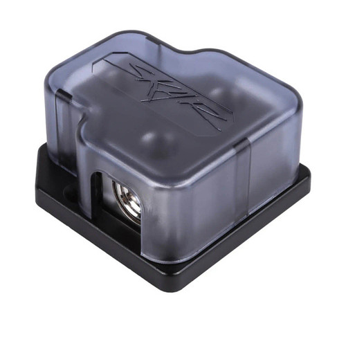 Skar Audio SK-DIST-BLK3 1 x 1/0 or 4 Gauge to 2 x 1/0 or 4 Gauge Power Distribution Block