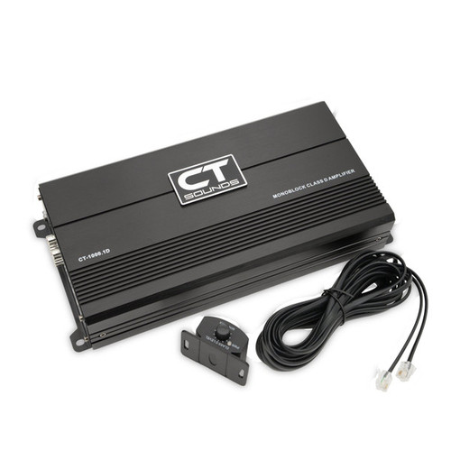 CT Sounds CT-1000.1D 1000 Watts RMS Monoblock Car Audio Amplifier
