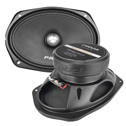 PRV Audio 69MR500-4 BULLET 6x9" Mid Range Bullet Loudspeaker - 4 Ohms