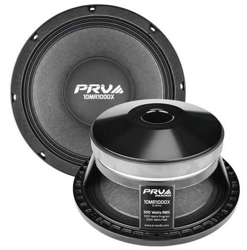 PRV Audio 10MR1000X 10" Midrange Loudspeaker 500W RMS