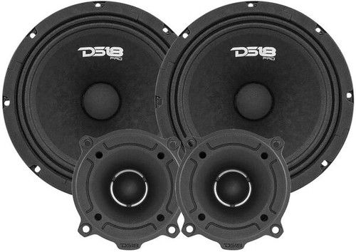 DS18 PRO-GM8B 8" Midrange Speaker 8-ohm, 580 Watt