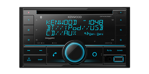 Kenwood DPX505BT 2-Din CD Receiver With Bluetooth