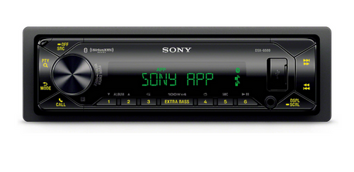 Sony DSX-GS80 High-power Single-Din Bluetooth Media Receiver