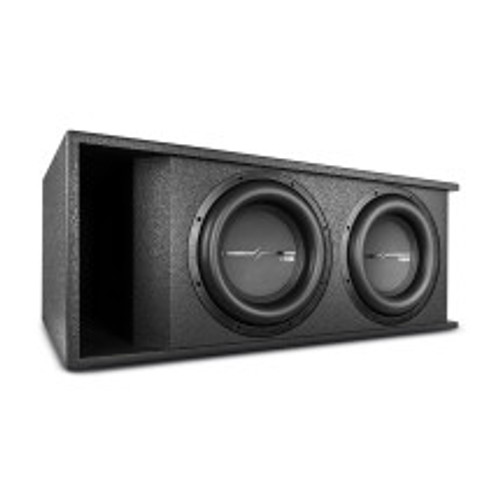 DS18 ZXI-212LD.RG Dual 12" Loaded Subwoofer Ported Rugged Armored Enclosure With ZXI12.4D 2000W RMS