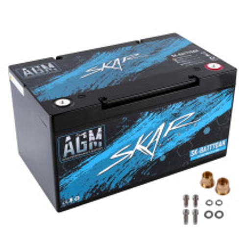 Skar Audio SK-BATT70AH 12V AGM 1,050 Amp 70Ah Car Audio Battery