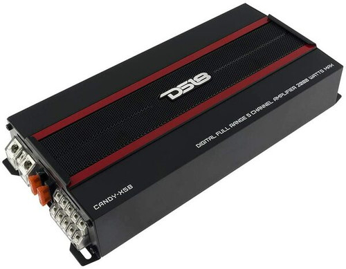 DS18 CANDY-X5B 2,000W Max Class D 5-Channel Amplifier