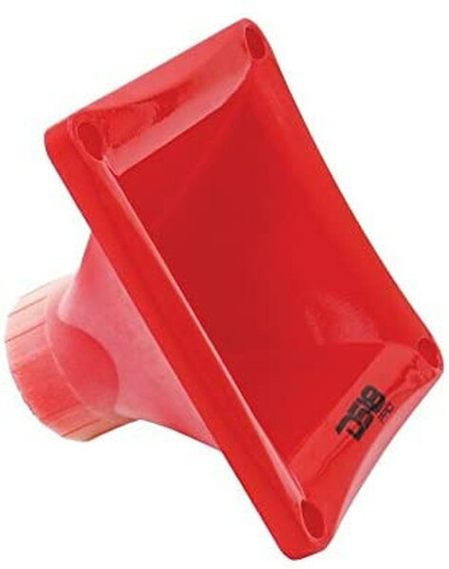 DS18 PRO-H44/RD Red Universal Square Driver Tweeter Horn Body Easy Twist On/Off Installation