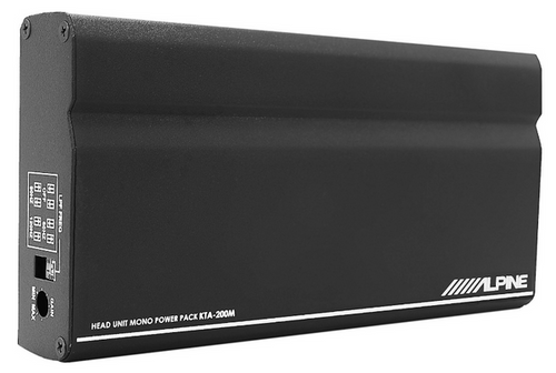 Alpine KTA-200M Mono 400-Watt DDP Power Pack Amplifier with PowerStack