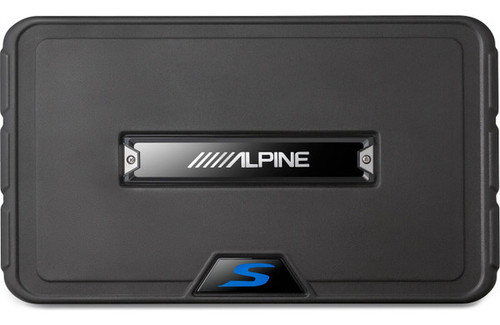 Alpine SS-SB12 Single 12” 300W RMS S-Series Shallow Preloaded Subwoofer Enclosure