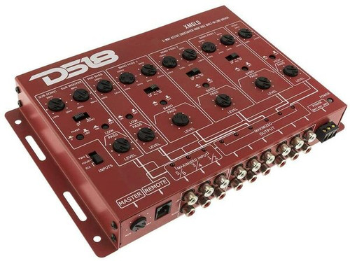 DS18 XM6LD 6-Way High Performance Crossover with Led Clipping lights