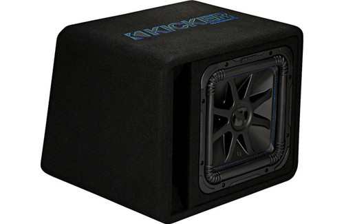 Kicker 44VL7S122 Ported Enclosure with One Solo-Baric L7S Series 2-ohm 12" Subwoofer