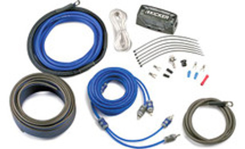 Kicker CK8 Complete 8-gauge amplifier wiring kit