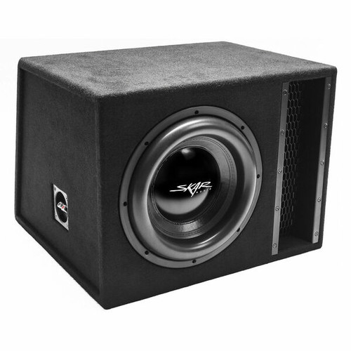 Skar Audio EVL-1X12D2 Single 12" 2500W EVL Series Loaded Vented Subwoofer Enclosure