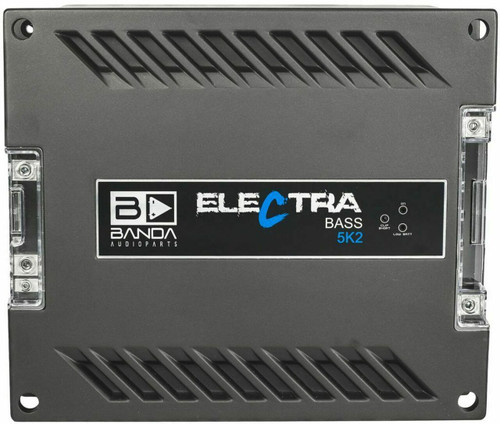 Banda Electra 5K2 1 Channel 5000 Watts Max 2 Ohm Car Audio Amplifier