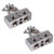 Skar Audio SK-BATTERMS1 2 x 0/4 Gauge and 2 x 8/10 Gauge (+/-) Top Post Heavy Duty Positive and Negative Battery Terminals