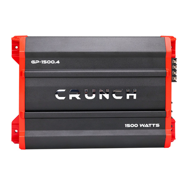 Crunch GP-1500.4 Ground Pounder 1500 Watt 4-Channel Car Audio Amplifier