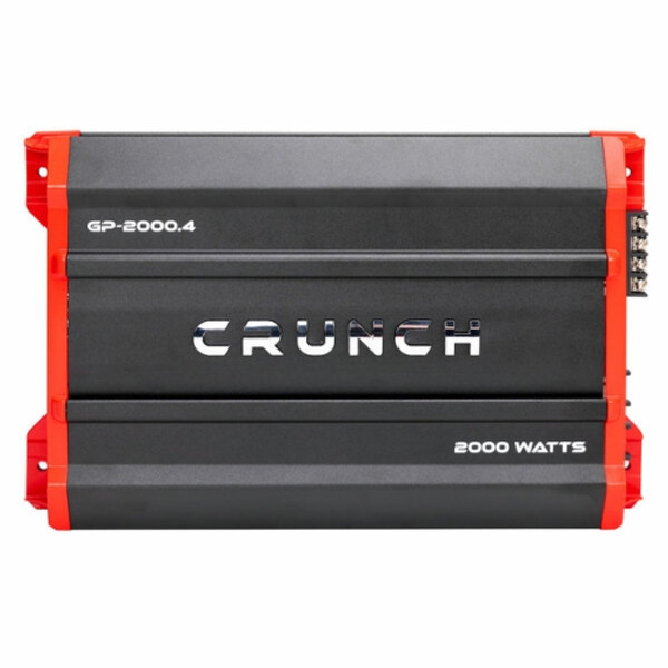 Crunch GP-2000.4 Ground Pounder 2000 Watt 4-Channel Car Audio Amplifier