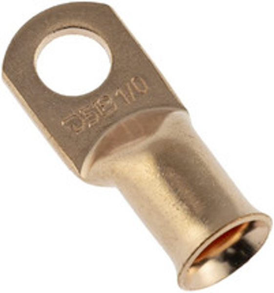 DS18 CCL1/0 1/0-Ga Copper Ring Terminals - Pack of 10