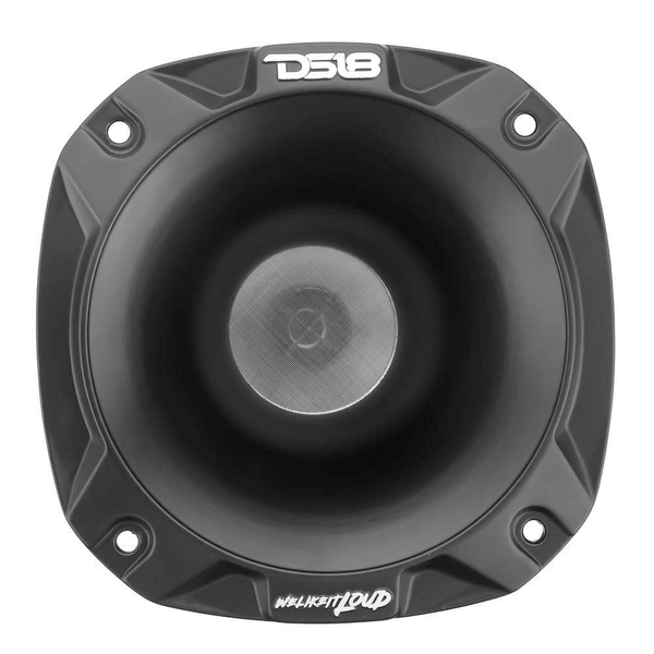 DS18 PRO-DKH1S 2" Bolt On Throat Compression Driver 2" Titanium Voice Coil and PRO-HA52/BK Horn 160 Watts RMS - 8 Ohm