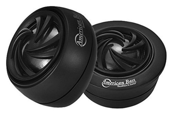 American Bass SQ-T2 SQ Series Dome Tweeter 120 Watts Max Power