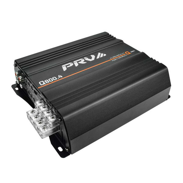 PRV Audio Q800.4 4-Channel Full Range Amplifier - 2 Ohms