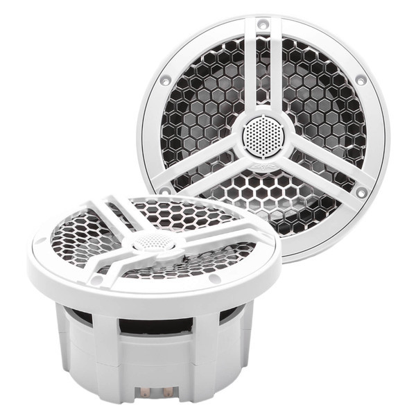 Skar Audio SK65M Marine 6.5" Full Range 2-Way 160 Watts RMS Speaker - White (Pair)