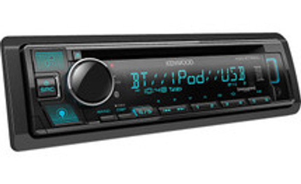 Kenwood KDC-BT382U Single DIN CD Receiver with USB & Bluetooth/Aux