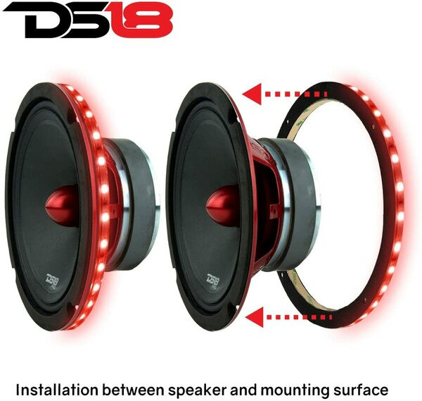 DS18 LRING6 6" Waterproof RGB LED Speaker Ring