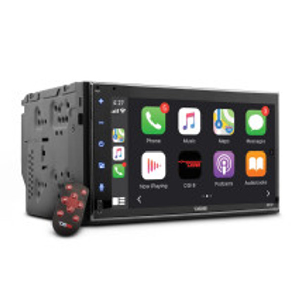 DS18 DDX7CP 7" Touchscreen Mech-Less Double-Din Head Unit with Apple Carplay