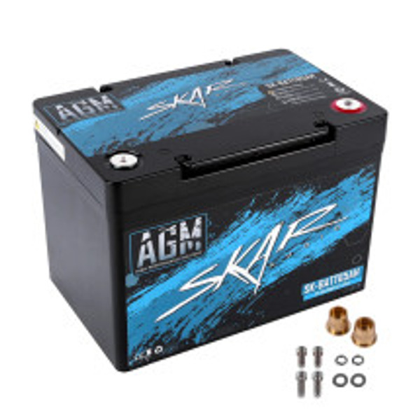 Skar Audio SK-BATT65AH 12V AGM 975 Amp 65Ah Car Audio Battery